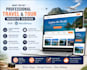 build a modern travel agency website in wordpress