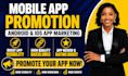 do mobile app promotion for android ios app create backlinks for app review