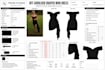 create factory ready fashion techpack technical flat sketch cad for activewear