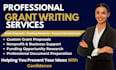 provide grant writing, funding research, and proposal development