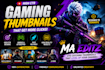 design eye catching youtube thumbnails with high CTR