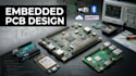 develop embedded pcb with arduino, esp32 and raspberry pi