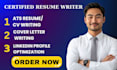 create an ats optimized resume that gets interviews