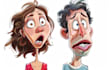 draw artistic cartoon caricatures