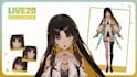 do live2d rigging, redesign vtuber model with new outfits expressions toggles