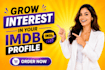 promote your imdb profile and boost your starmeter ranking