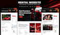 create an ai rental business website and mobile app with complete system