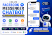 create facebook messenger chatbot for customer support and lead generation