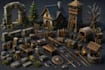 create 3d game assets and psx style low poly 3d models, unity, roblox and fivem