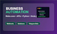 automate workflows with make com apis python and databases