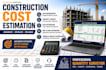 prepare boq, material takeoff, total constructions cost estimates, hvac