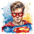 design an amazing superhero pop art