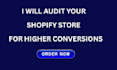 audit your shopify store for higher conversions