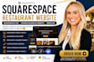 build squarespace restaurant website squarespace SEO deutsch business website