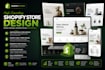 create a professional shopify store for dropshipping or brand
