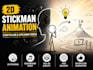 create professional 2d stickman animation explainer videos