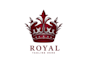 create a modern crown logo design
