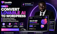 convert lovable ai to wordpress, clone lovable ai website, redesign lovable ai