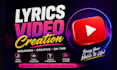create professional custom 2d, 3d music lyric video animation