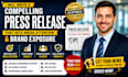 write a compelling press release that gets media attention and brand exposure
