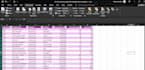 clean, format, merge, split excel data