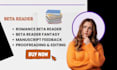 be a romance beta reader, dark romance beta reader, horror romantasy beta reader