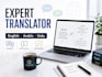 translate arabic urdu and english accurately and naturally