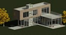 do architectural 2d drafting, revit 3d modeling, and luminion rendering