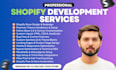 design or redesign a high converting shopify store with premium shopify theme