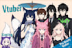 draw professional live2d vtuber character model art ready to rig