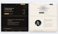 design a coaching or consulting one page landing website