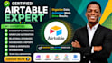 setup airtable database, airtable interface, airtable automation softr expert