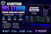 create custom obs studio scenes, overlays, and alerts