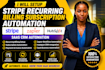 automate stripe recurring billing subscriptions synced to hubspot