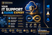 be your IT support specialist and cloud devops engineer