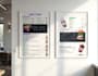 design restaurant menu, food menu, cafe menu
