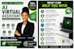 be your ai virtual assistant for research and content
