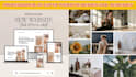 redesign, canva website design, landing page, ugc portfolio, canva workshop