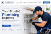 build squarespace plumbing contractor website electrical website roofing site