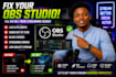 fix obs studio lag, audio sync, black screen, and streaming issues