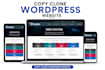 recreate clone any wordpress website professionally