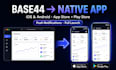 base44 expert base44 bug fixing base44 migration base44 mobile app base44 deploy
