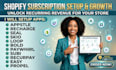setup shopify subscription appstle recharge seal skio loop bold paywhirl subi