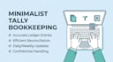 do accurate tally prime data entry and bookkeeping remotely