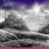 draw fantasy background and landscape
