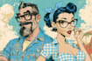 create comic book and custom illustration