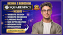 squarespace website design squarespace website redesign squarespace landing page