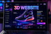 design and develop interactive 3d animated website