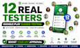 12 testers closed testing 12 app testers mobile app testing 14 days 12 testers