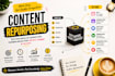 repurpose your content into engaging social media posts